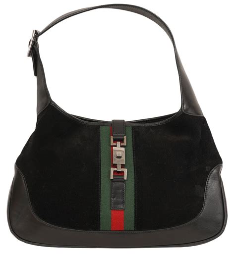 old black gucci bag|old Gucci shoulder bag.